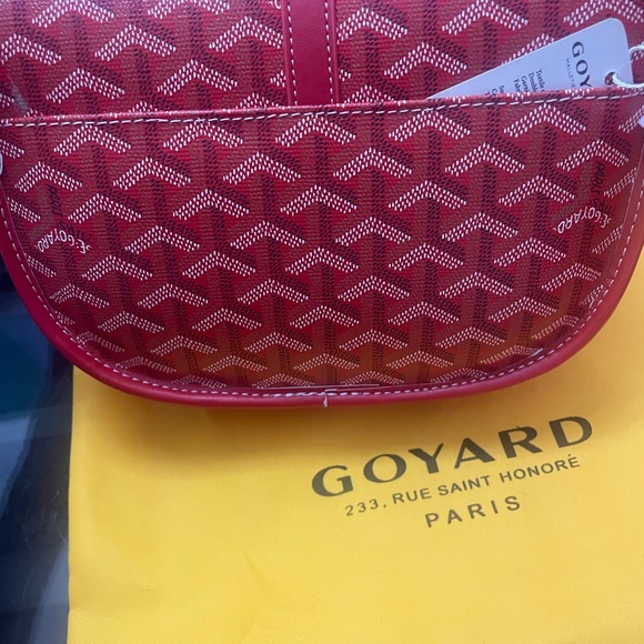 Goyard Red Crossbody Bag purse - Picture 4 of 9